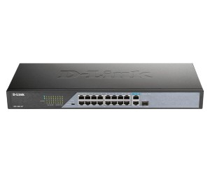 D-Link DSS-100E-18P 18-Port 10/100BASE-TX PoE Unman