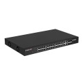 Switch EDIMAX ES-5424P  (Long Range 24-Port PoE+ Web Smart 4x Gigabit RJ45/SFP) - 1043525