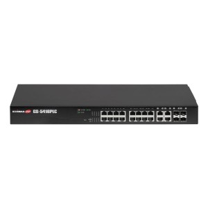 Switch zarządzalny Edimax GS-5416PLC 16x10/100/1000 PoE+ 4xSFP Combo Web Smart