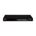 Switch zarządzalny Edimax GS-5216PLC 16-port gigabit PoE+ Web Smart z 2xgigabit Combo RJ45/SFP - 1042796