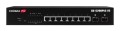 Switch EDIMAX GS-5208PLG V2  (8-Port Gigabit PoE+ Web Smart, 2x SFP) - 1042598