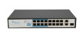 Extralink VIRTUS V3 Switch PoE 16x 100Mb/s PoE/PoE+ - 1197398