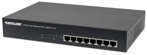 INTELLINET SWITCH ETHERNET 8X RJ45 10/100 MB/S 4X - 1125294