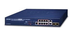 Switch Planet GS-5220-8P2T2S ( L2+ 8xGEth+2xSFP+ PoE )