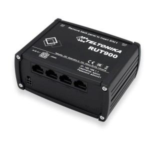 Teltonika RUT900 router bezprzewodowy Fast Ethernet Jedna częstotliwości (2,4 GHz) 3G Czarny