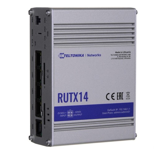 Teltonika Router RUTX14 4G LTE CAT12 - 1041961