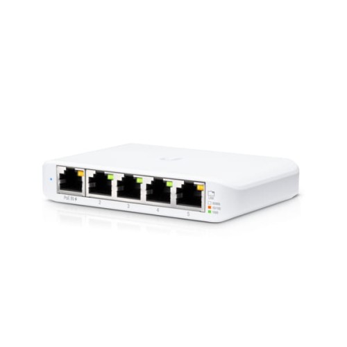 Switch zarządzalny UBIQUITI USW Flex-Mini UNIFI COMPACT  5x 10/100/1000Mb/s 1x PoE - 1043264
