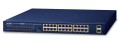 Switch niezarządzalny Planet GSW-2620HP 24-Port PoE 1000T + 2-Port Gigabit SFP - 1310150