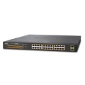 Switch niezarządzalny Planet GSW-2620HP 24-Port PoE 1000T + 2-Port Gigabit SFP - 744762