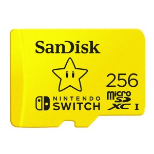 Karta pamięci MicroSDXC SanDisk Nintendo Switch 256GB 100/90 MB/s V30 UHS-I U3