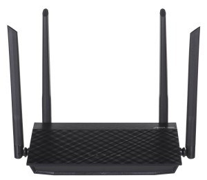 ASUS RT-N19 N600 router bezprzewodowy Jedna częstotliwości (2,4 GHz) Fast Ethernet Czarny