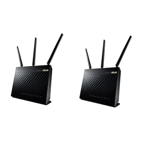 Router Asus RT-AC67U Wi-Fi AC1900 1xWAN 4xLAN 2xUSB 2-pack - 980451