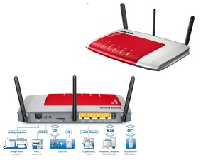 Router FRITZ! Box 6840 WiFi N300 PBX DECT Modem LTE Dual