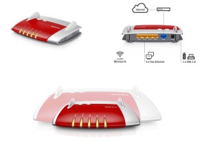 Router FRITZ! Box 4020 Wi-Fi N450 4xLAN 1xUSB 3G/4G PL