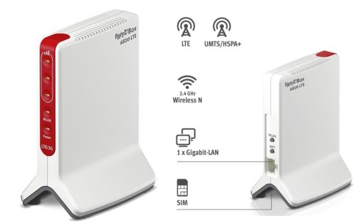 Router FRITZ! Box 6820 LTE WiFi N450 DECT Modem LTE Tri-band - 980521