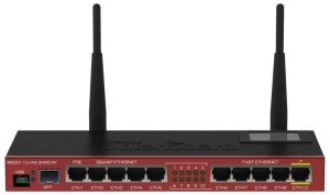 Router bezprzewodowy MikroTik RB2011UIAS-2HND-IN Wi-Fi 5x100mb 5x1G 1xUSB
