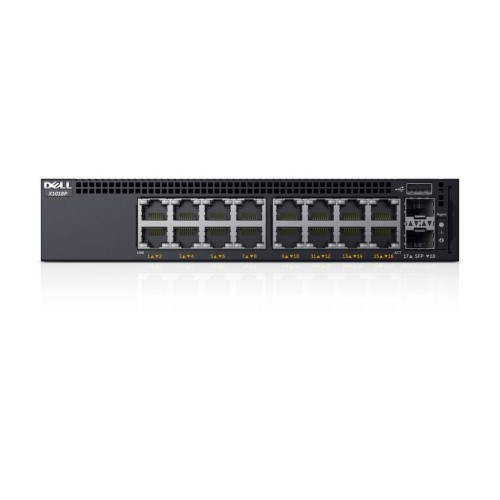 Switch zarządzalny Dell EMC Networking X1018P L2 16x1GbE (8xPoE) 2x SFP - 980734