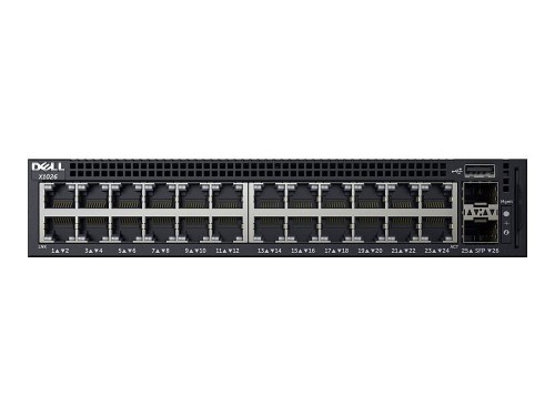 Switch zarządzalny Dell EMC Networking X1026 L2 24x1GbE 2xSFP - 980735