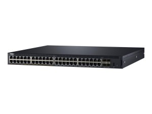 Switch zarządzalny Dell EMC Networking X1052P L2 48x1GbE (24xPoE) 4xSFP/SFP+