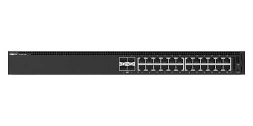 Switch zarządzalny Dell EMC Networking N1124T, L2, 24 ports RJ45 1GbE, 4 ports SFP+ 10GbE, Stacking - 980744