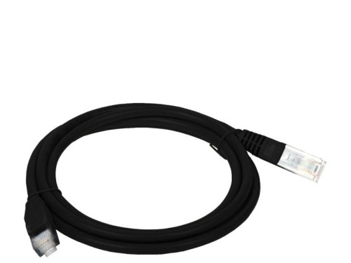 Patchcord UTP A-LAN KKU5CZA2 (RJ45 - RJ45 ; 2m; UTP; kat. 5e; kolor czarny) - 740150