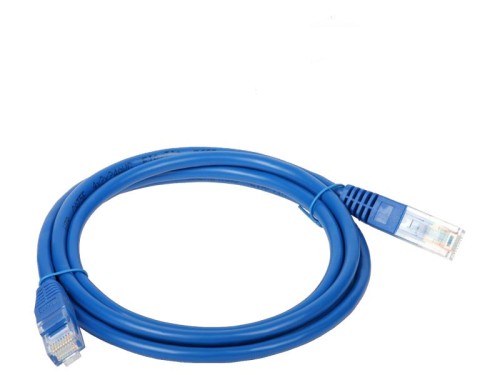 Patchcord UTP A-LAN KKU5NIE3 (RJ45 - RJ45 ; 3m; UTP; kat. 5e; kolor niebieski) - 740172