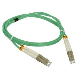 Kabel światłowodowy A-LAN FOC-LCLC-5MMD-3-3 (LC - LC; 3m; kolor turkusowy) - 793536