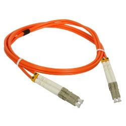 Patchcord światłowodowy A-LAN wielomodowy OM2 50/125 FOC-LCLC-5MMD-5 (Duplex LC - Duplex LC; 5m; kolor pomarańczowy) - 793537