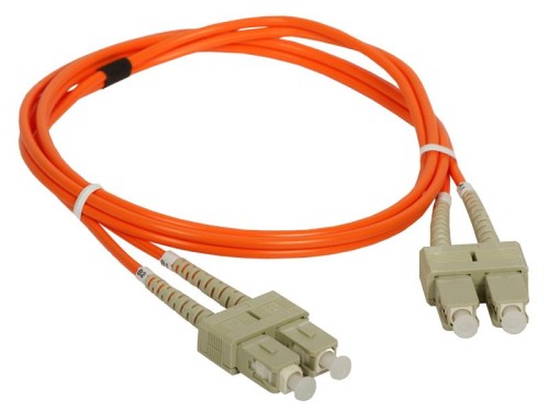 Patchcord światłowodowy A-LAN wielomodowy duplex OM2 50/125 FOC-SCSC-5MMD-2 (SC - SC; 2m; kolor pomarańczowy) - 793538