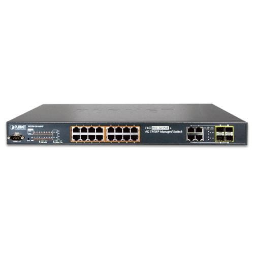 Switch Planet WGSW-20160HP (16x 10/100/1000Mbps) - 744869