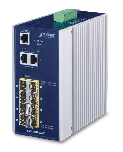 Switch PLANET ISW-800T-M12 8x100MBPS IP67 - 942025