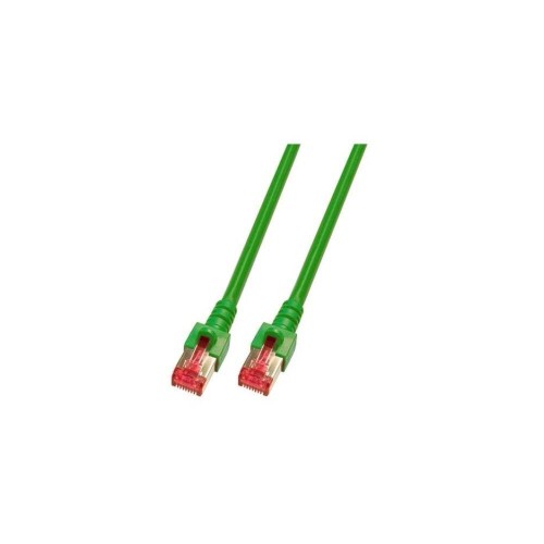 Patchcord 100% miedź EFB Cat.6 LSZH S/FTP, 1m, zielony - 981309