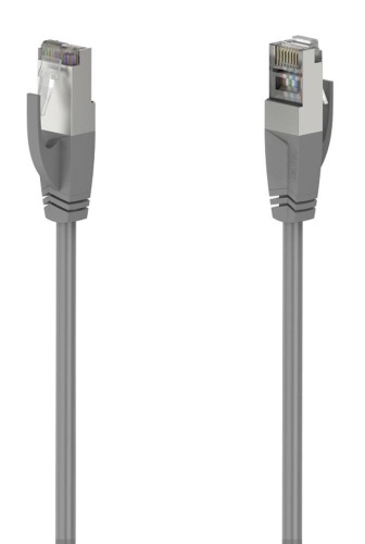 Kabel sieciowy Hama CAT5e F/UTP 1 Gbit/s 1,5m szary - 981408