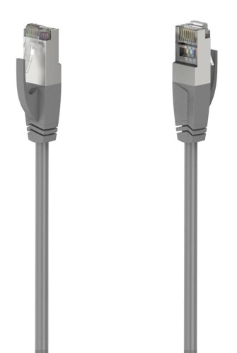 Kabel sieciowy Hama CAT5e F/UTP 1 Gbit/s 3m szary - 981409