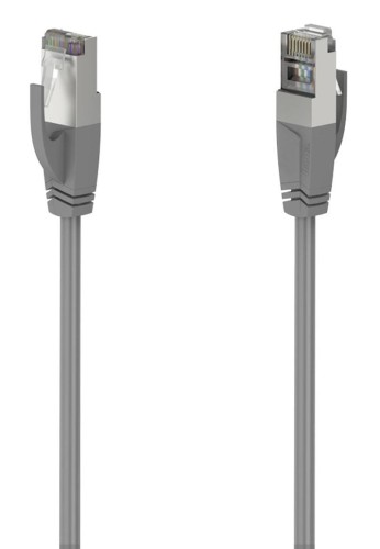 Kabel sieciowy Hama CAT5e F/UTP 1 Gbit/s 5m szary - 981410