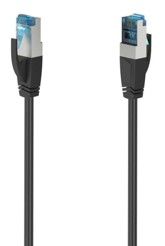 Kabel sieciowy Hama CAT6a S/FTP 10 Gbit/s 10m czarny - 981414