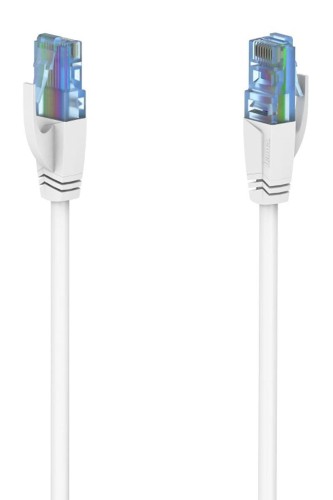 Kabel sieciowy Hama CAT6a U/UTP 10 Gbit/s 1,5m biały - 981417