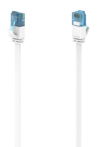 Kabel sieciowy Hama CAT6a U/UTP 10 Gbit/s płaski 5m biały