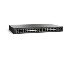 Switch zarządzalny Cisco SF200-48P 48x100 2xSFP Combo Rack PoE (SLM248PT)