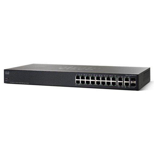 Switch zarządzalny Cisco SG300-20 18x100/1000 2xSFP Combo Rack (SRW2016-K9) - 982144