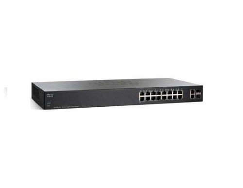 Switch zarządzalny Cisco SG200-18 16x100/1000 2xSFP Combo Rack (SLM2016T) - 982146