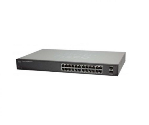 Switch zarządzalny Cisco SG200-26P 24x100/1000 2xSFP Combo Rack PoE (SLM2024PT) - 982149