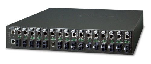 Media konwerter Planet GT-805A 1000BASE-T->1000BASE SX/LX MINI GBIC SFP - 913744