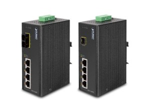 Switch niezarządzalny Planet ISW-514PTF 4-Port 100Mb/s PoE + 1-Port 100Base-FX przemysłowy