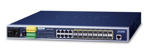 Switch zarządzalny Planet MGSW-24160F 16-Port 1000X SFP + 8-Port 1000T - 911553
