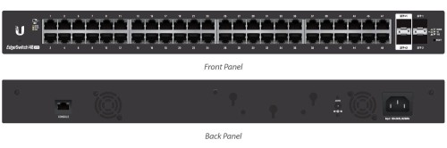 Switch zarządzalny UBIQUITI EdgeSwitch 48 Lite 48x100/1000 2xSFP 2xSFP+ - 983278
