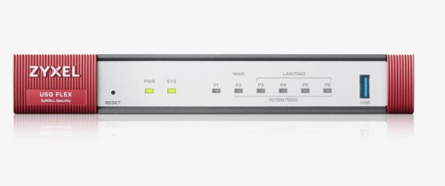 Zapora sieciowa Zyxel ZyWALL USGFLEX100-EU0102F 5x10/100/1000 1xSFP 1xUSB, 1Yr UTM bundle - 741469