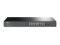 SWITCH TP-LINK T1600G-18TS (TL-SG2216) JetStream 16x1000/2xCOMBO SFF V2.0 - 743282