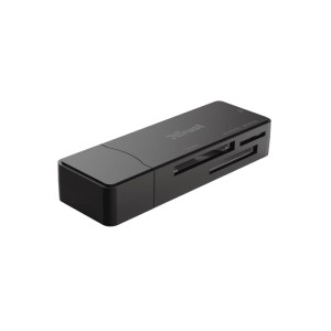 Trust Nanga - Czytnik kart pamięci USB 3.1 (Czarny)