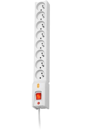 Listwa zasilająca Lestar LX 810 1,5m szara - 975295
